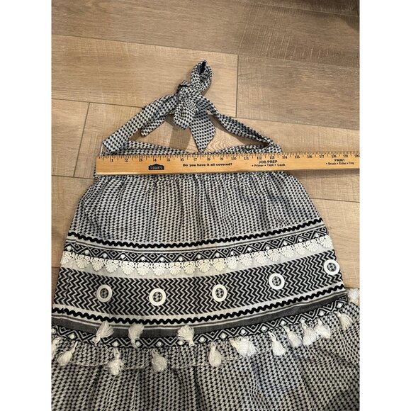 CHELSEA & VIOLET WOMENS BLACK AND WHITE MAXI SKIRT SMALL - Picture 5 of 8